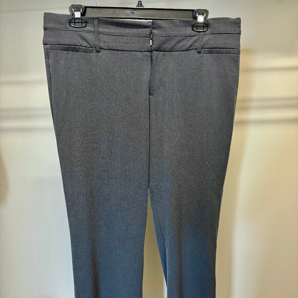 AB Studio Grey Work Slacks Size 16 - Picture 1 of 4